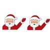Christmas Car Sticker Wiper Sticker Creative Father Christmas Wiper Stickers Father Christmas, Car Rear Window Sticker