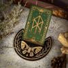 Sustainable Wood Tarots Card Tower Durability Tabletops Game Holder for Professional Readings And Decoration