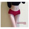 Female Spring and Autumn Cotton Extended Antibacterial Comfort Breathable Year Red Waist Underwear
