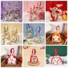 Drawstring Wedding Candy Bag Bowknot Chinese Style Handbag Portable New Year Gifts Bag  Party