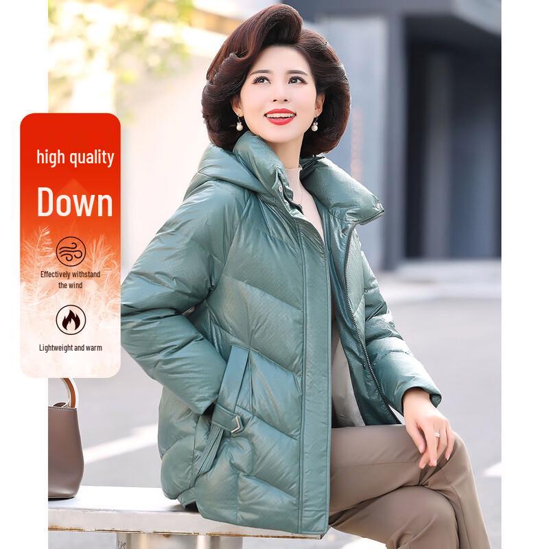 Pasite Women s Hooded Down Jacket 2XL