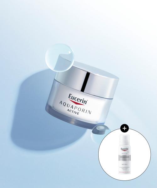 

Eucerin Aquaporin Active for Normal to Combination Skin 50ml + Hyaluron Mist 50ml Set NONE