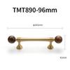Walnut Handle Wardrobe Door Handle Kitchen Door Knobs for Cabinets Knobs Wood Cabinet Knobs Nature Style Wooden Cabinet Handle