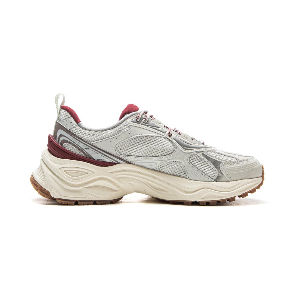 Li Ning Star Ring Soft Retro Fashion Versatile Height Increasing Non-Slip Wear-Resistant Breathable Low-Top Casual Shoes Men Sneaker AGCV355-2