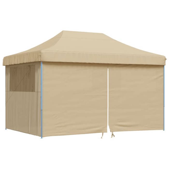 VidaXL Tente de réception pliable escamotable avec 4 parois latérales, tente, tente à auvent, auvent de gazebo, tente 4004975