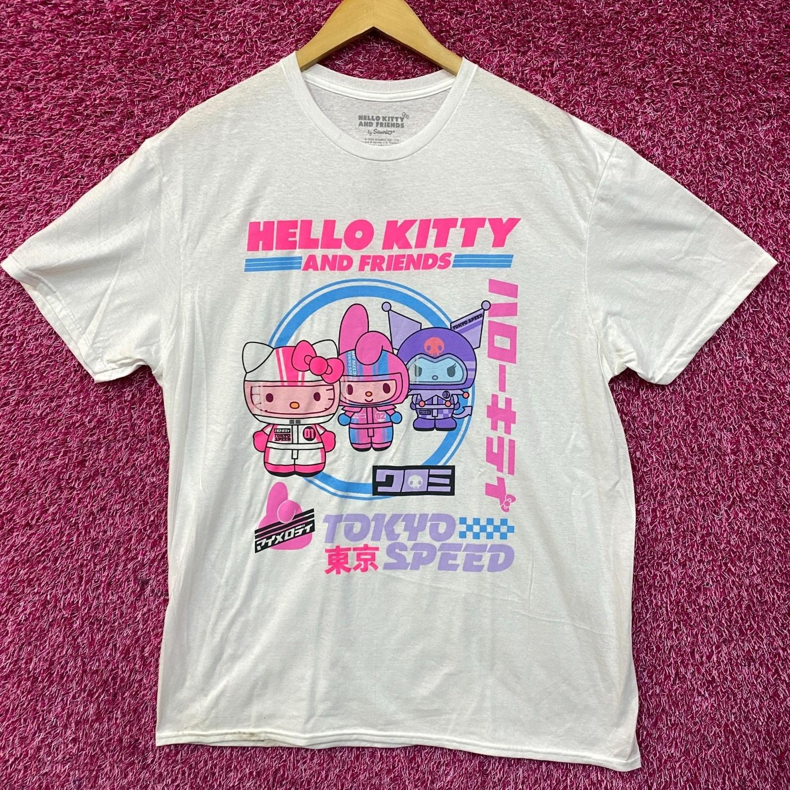 

Sanrio Hello Kitty and Friends Tokyo Speed Graphic T-Shirt M
