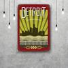 detroit Funny Bar Metal Sign Retro Plaque Vintage Sign Alcohol Drinker Pub Club Man Cave Kitchen Wall Decoration