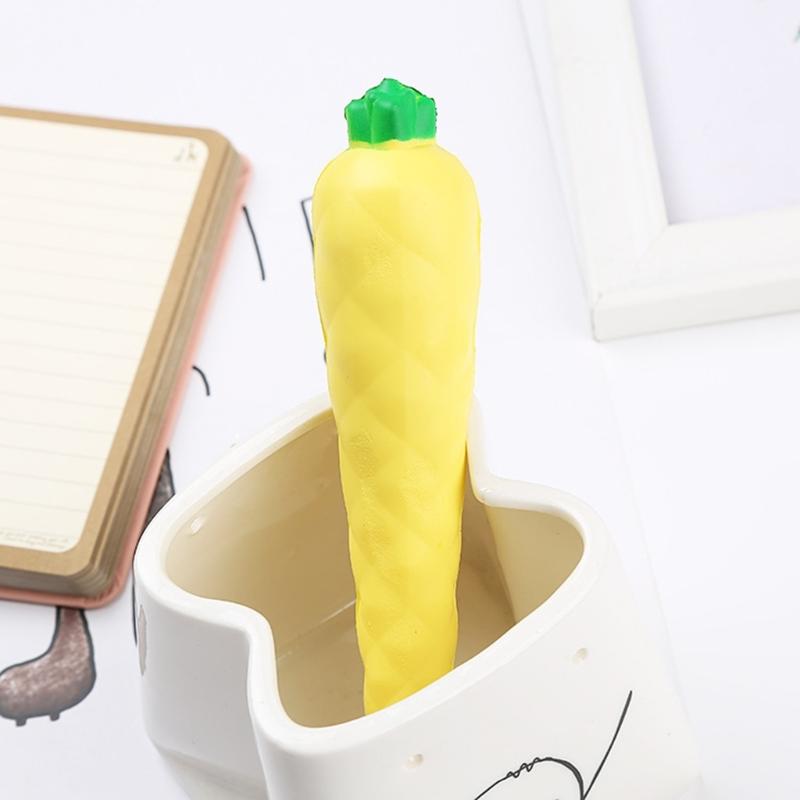 Neuheit Stressabbau Gelstift Lustiger Quetschspielzeug Stift Dekompressionsstift Strumpffüller für Schüler Lehrer Mentale Arbeiter