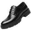 Inner heightening leather shoes men's 10cm8cm business dress Derby shoes leather breathable thick sole heightening groom men's shoes