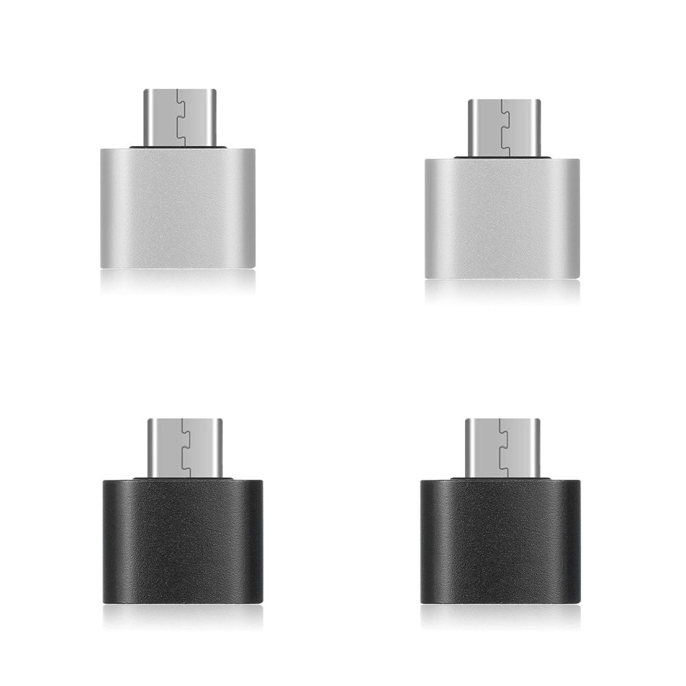 

4 pcs Mini Male to female Connector Type C to USB 3.0 USB-C 3.1 Converter OTG Adapter