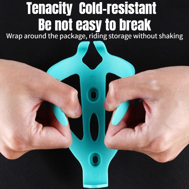 Bicycle Water Bottle Holder Durable Ultralight Bicycle Bottle Cages for Road Cycling Bottle Bracket Rubber Bicycle Accessori Mtb