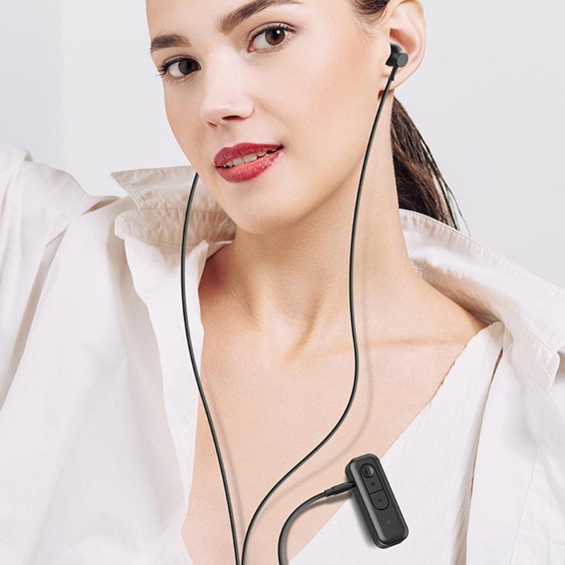 Double Function Bluetooth-compatible 5.3 Transmitter Receiver 2400Mhz 1200Mbps for Fast Wireless Auditory Connection