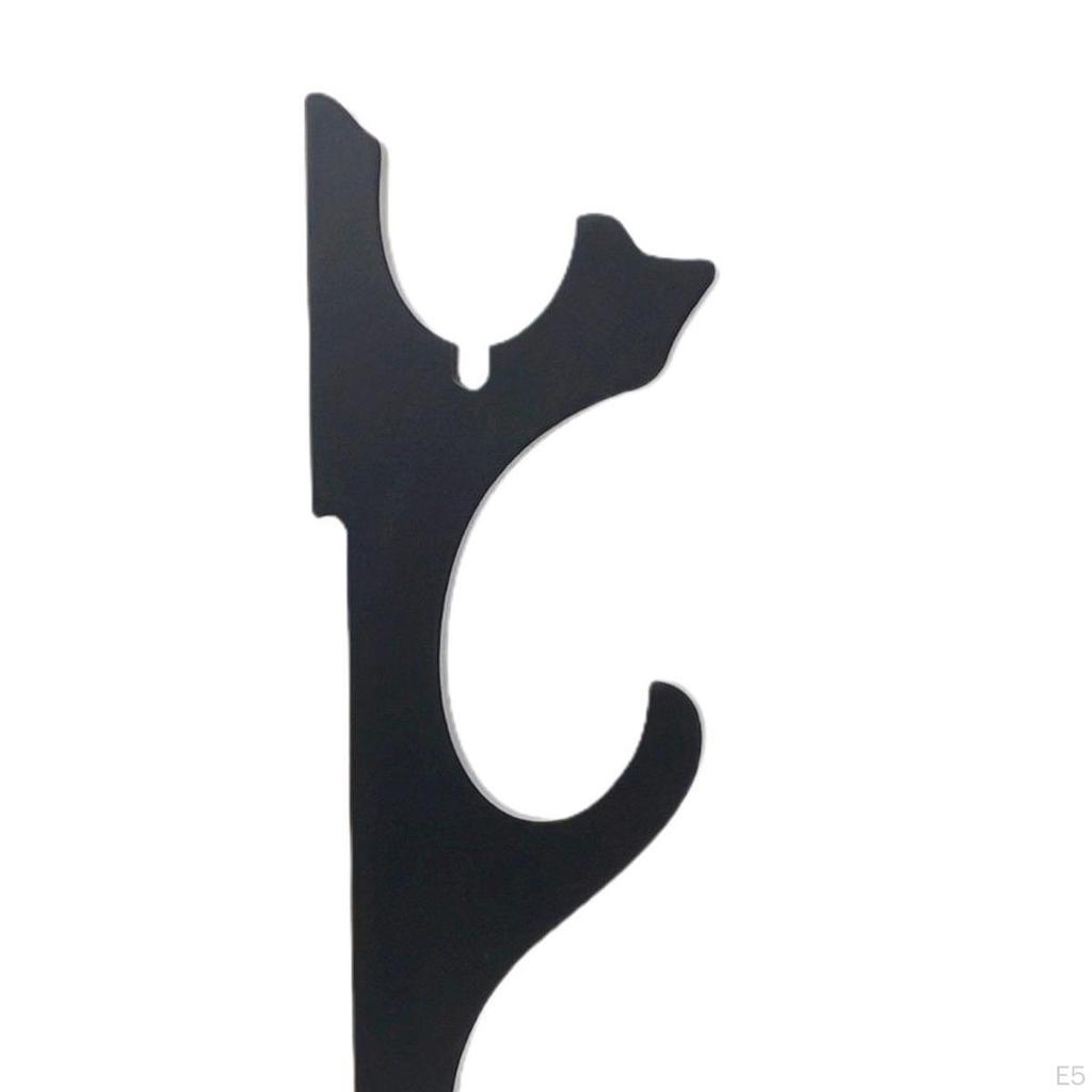 Adjustable Sword Flute Tabletop Display Stand for Japanese Lightweight