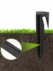 100pcs Environment-friendly Plastic Ground Pegs for Boundary Wire Installation Lawn Stake Kit Robotic Lawn Mower Accessories