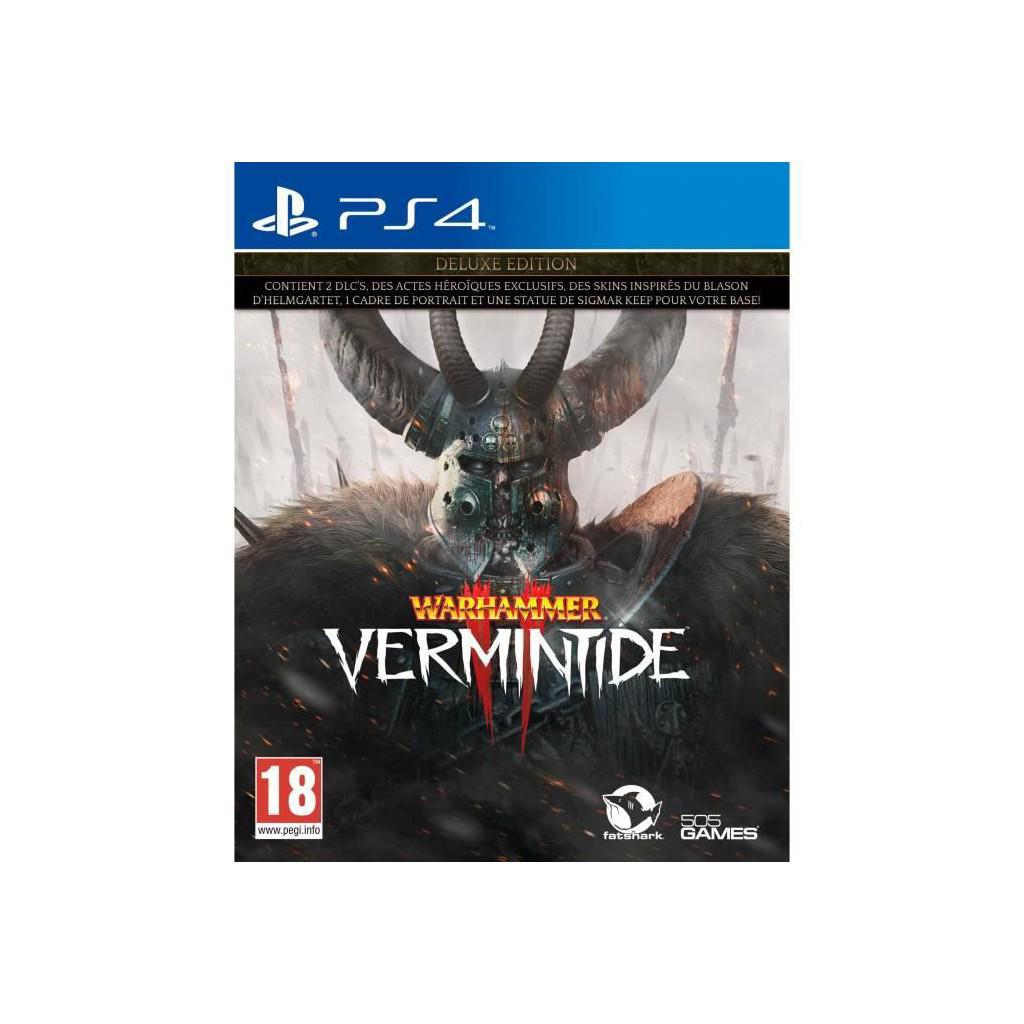 Jeu PlayStation 4 - Warhammer Vermintide Deluxe Edition - Version Française Neuve Sous Blister