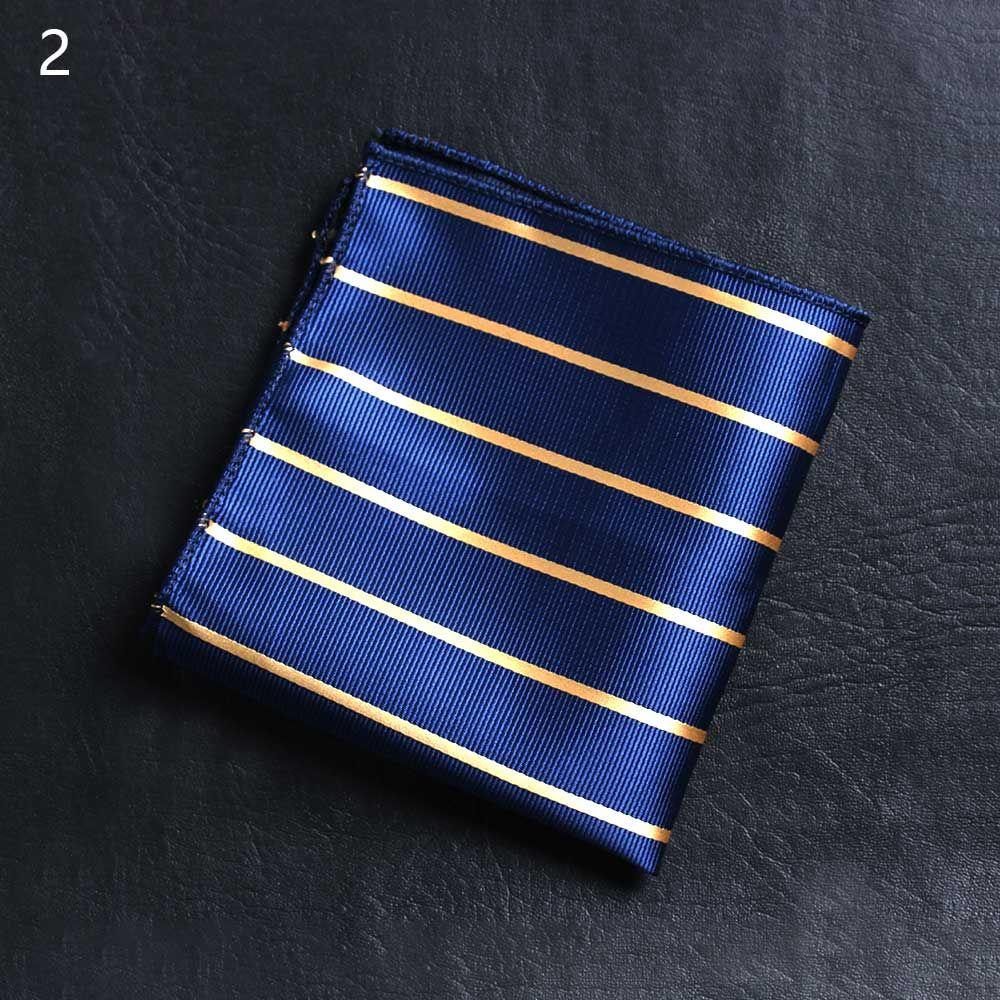 Fashion Paisley Pocket square embroidery Hankies Chest Towel Men handkerchief