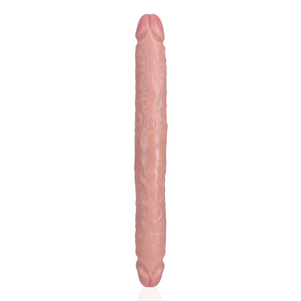 RealRock - Realistic Dildo - Double-sided 35.6 Cm