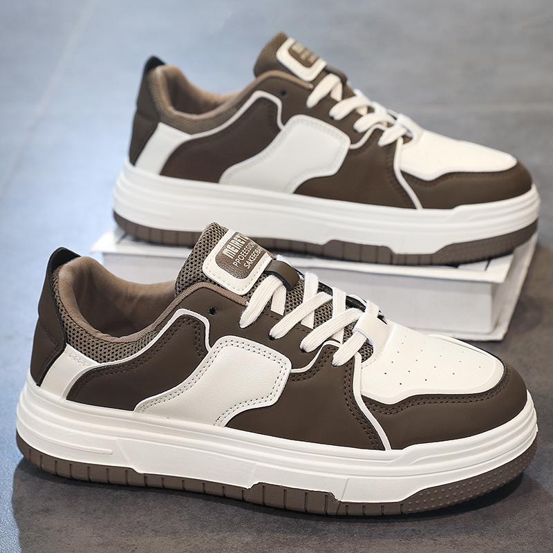 New summer breathable German training board shoes thick sole heightening leisure sports small white tide shoes