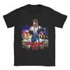 Men T Shirt Invasion USA Active T Shirts Hip Hop Summer Tees Y2K Funny Cotton Clothing Plus Size 6XL