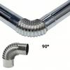 Portable Detachable Tent Stove Replacement Pipe Set for Outdoor Activity Small Design Enhancing Safety Winter Survival