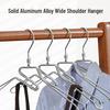 MAOS Aluminum Alloy Anti-Slip Wide Shoulder Clothes Hanger