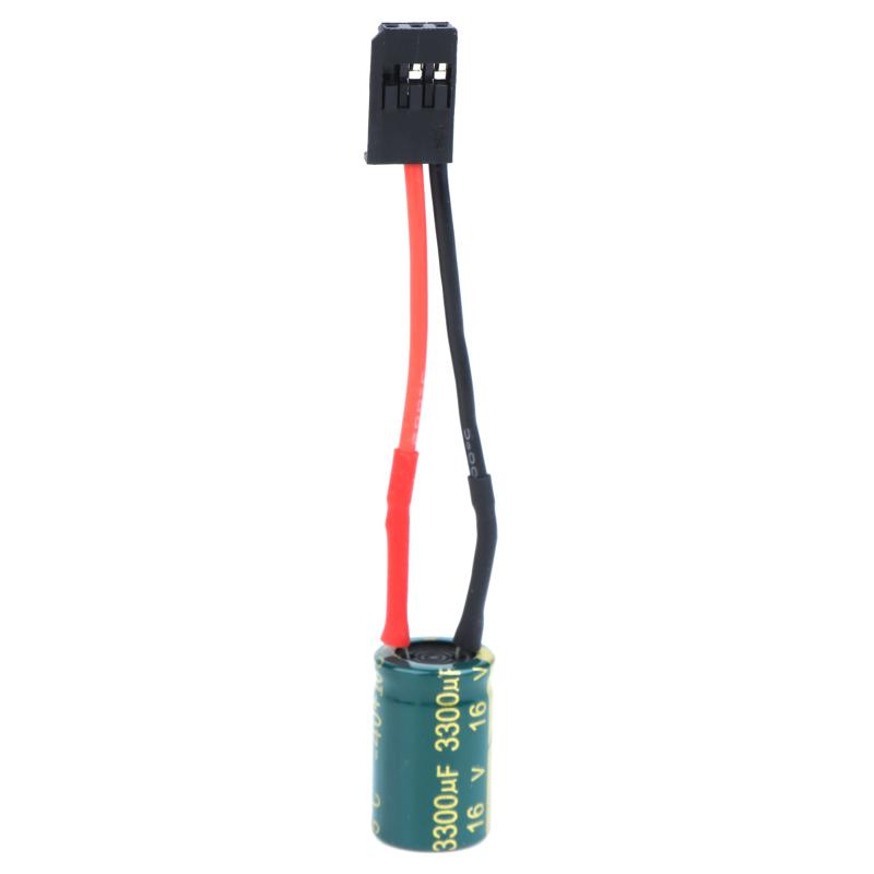 16V Large Capacitor Voltage Protector 1/3/5P A3 Flight Control Receiver Surge Protector for FPV Drone Repair Replacement