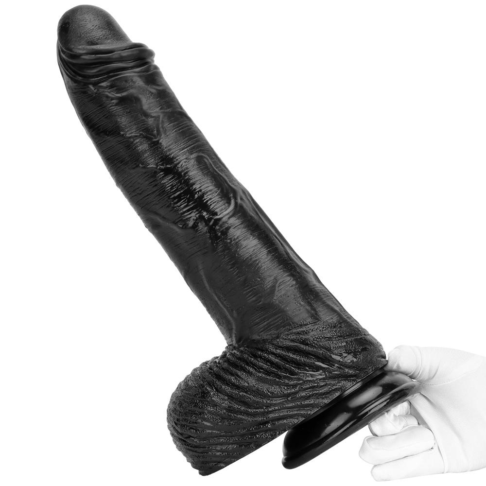 36*7cm Black Giant Anal Expansion Cum Expansion Heterosexual Giant Anal Plug Simulation Dildo