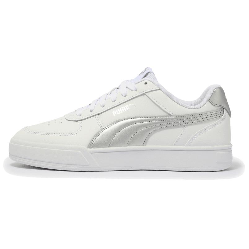 Puma Caven Comfortable Versatile Low-Top Sneakers Unisex Sneakers White Silver 380810-43