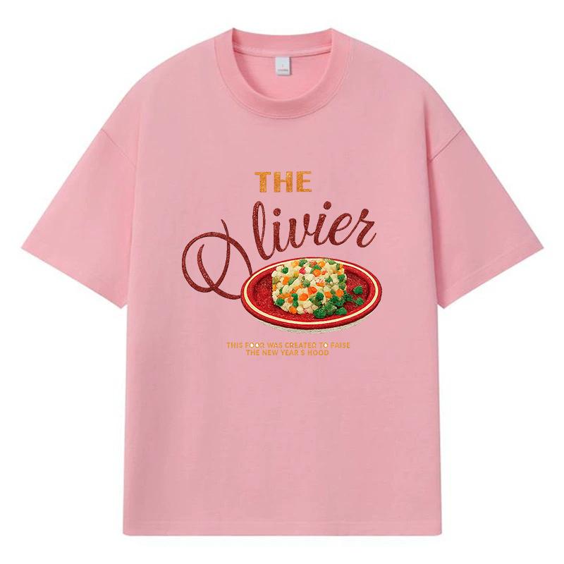 2026 The Livier Printed Graphic Y2k Harajuku Streetwear 100% Cotton T Shirt Casual Oversized Summer Men T-shirt