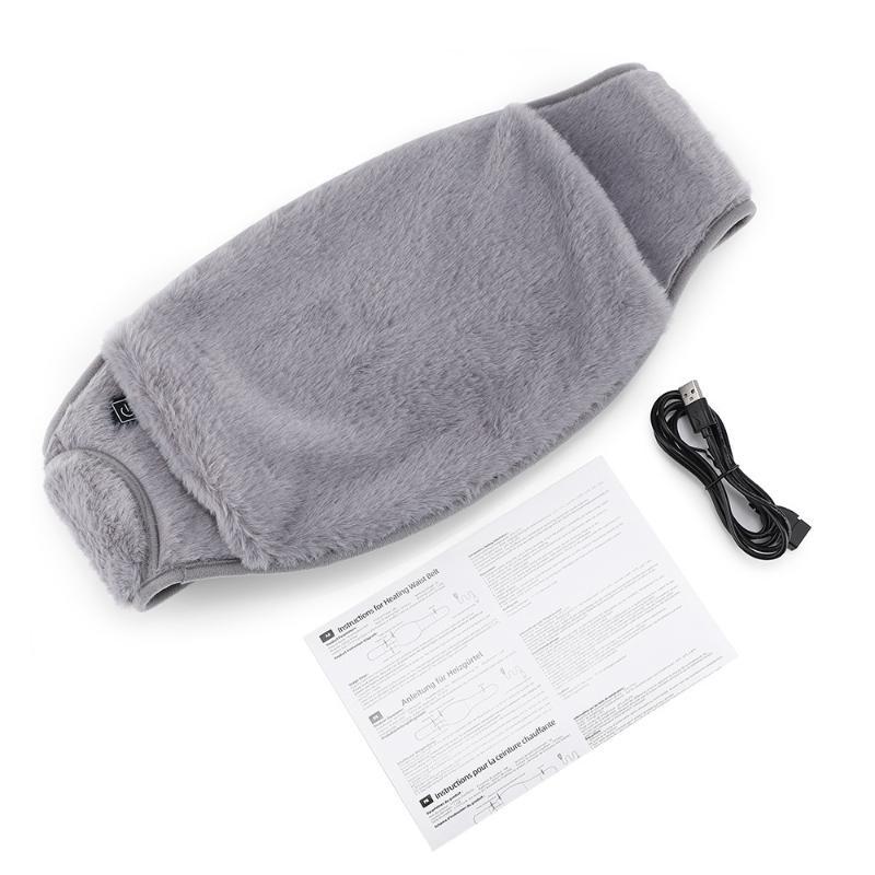 Electric Heating Belt Hand Warmer Winter Heater Waist Warmers Hot Compress Abdominal Lumbar Uterus Warming Pad Usb Charging