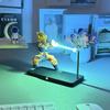 Nikolatoy Dragon Ball Goku Anime Figur Nattlys Goku Kamehameha Bølge Magnetisk Lys Leketøy