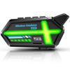 1/2Pcs Bluetooth Motorcycle Helmet Intercom 800M Wireless Intercomunicador 1000Mah strong magnetic attraction With Ambient Light