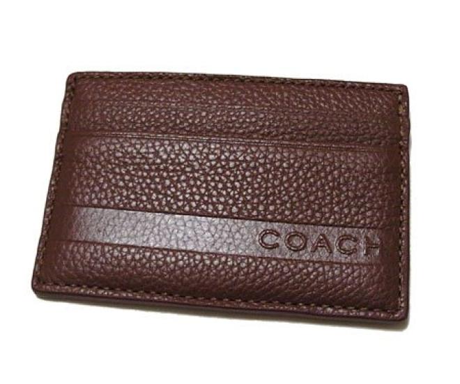 

CMD Гаманець для карток з тонкої зернистої шкіри F74282COG [Coach]
