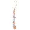 Baby Silicone Pacifier Chain Drop Proof Safe DIY Lightweight Pacifier Clip Holder for Toddlers Grayish Blue