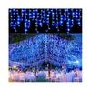 LED String Lights Waterfall Curtain Light String 5M Droop 0.4-0.6m Christmas Fairy Lights