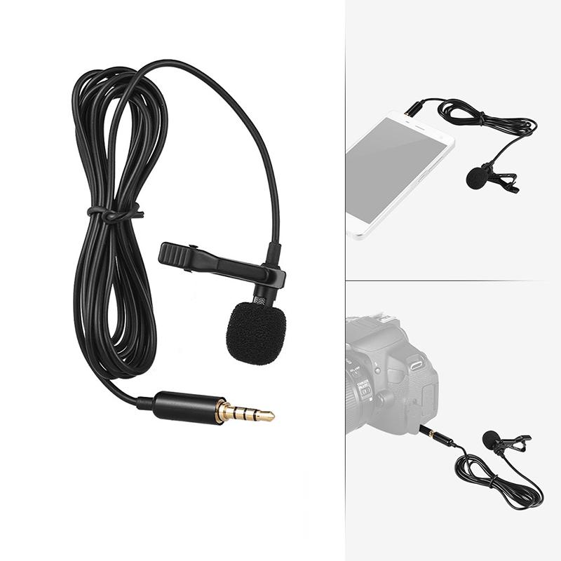 3.5mm Wired Microfon Mini Microphone Condenser USB Type C Lavalier Clip Professional Microphone For Laptop Computer Smart Phone
