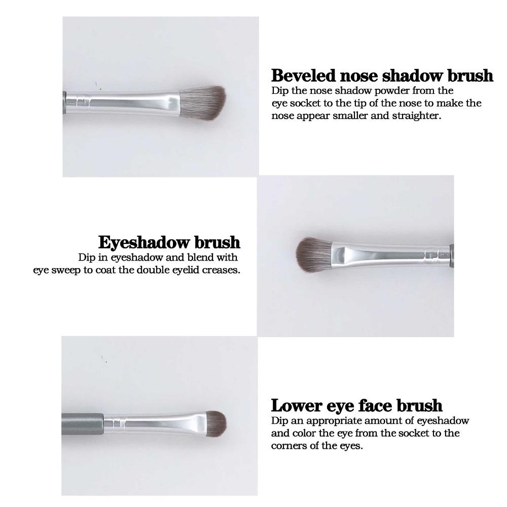 14Pcs/Set Highlighter Eyeshadow Brush Contouring Blush Brush New Blending Brush  Cosmetic Tools