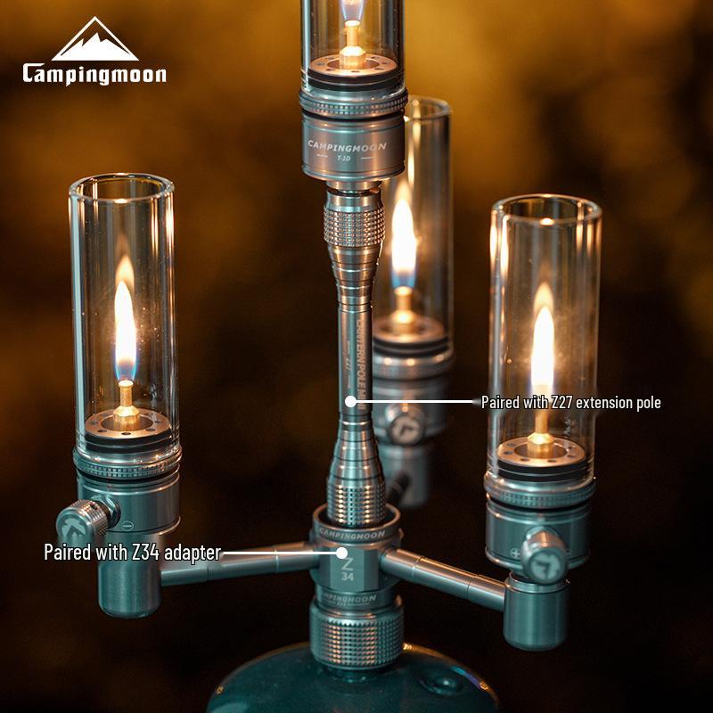 Keman T-1D Coreless Gas Candle Lantern for Camping