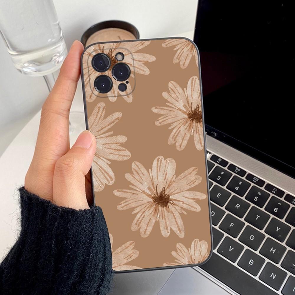 Beautiful Gold Rose Phone Case Silicone Soft For Iphone 16 15 14 13 12 11 Pro Mini XS MAX Plus X Cover