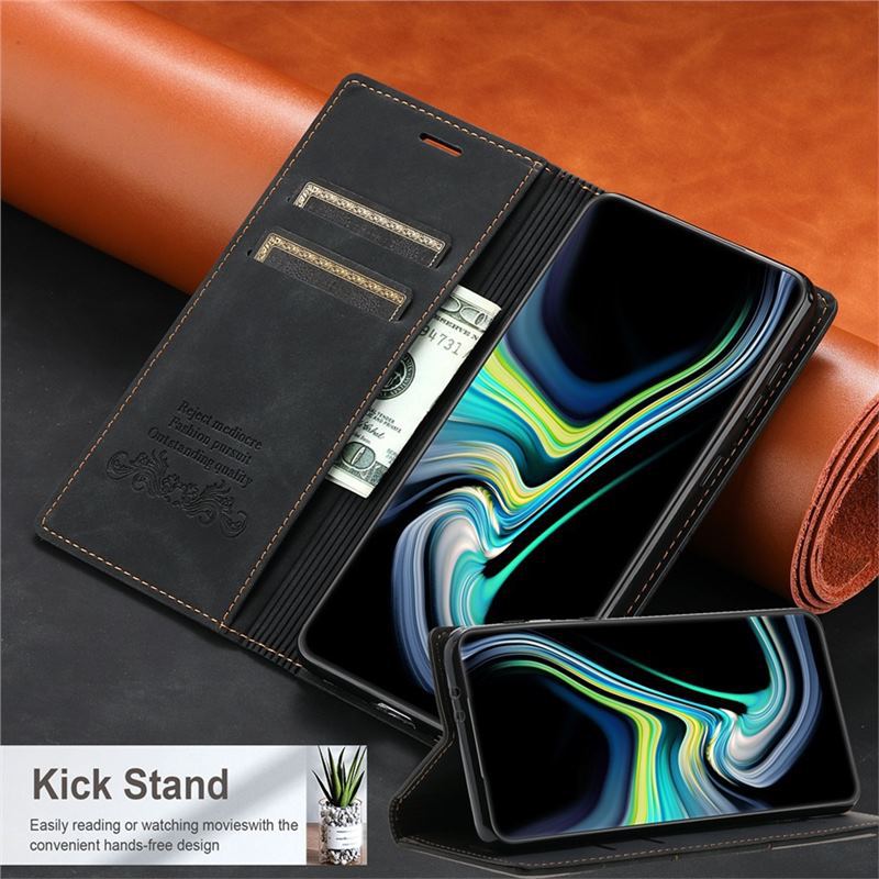Suitable for Samsung S25Ultra phone case, flip cover A17, skin-feel dreamy magnetic suction S24FE card slot protective case