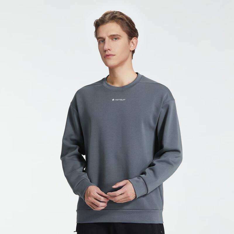 HOTSUIT Men's Cotton Crewneck Sweatshirt