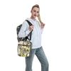 Toro Inoue Cat Lunch Bag For Child  Graphic Design Lunch Box Vintage Office Cooler Bag Portable Insulated Oxford Tote Food Bags