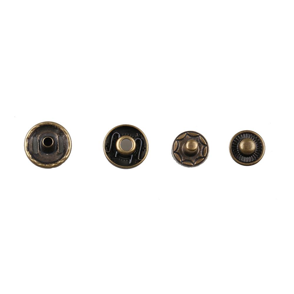 Metal Snap Fastener Press Stud Buttons 