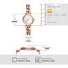 Fossil Carlie ES5330 Women's Watch Pink Gold Stainless Steel Analog Design