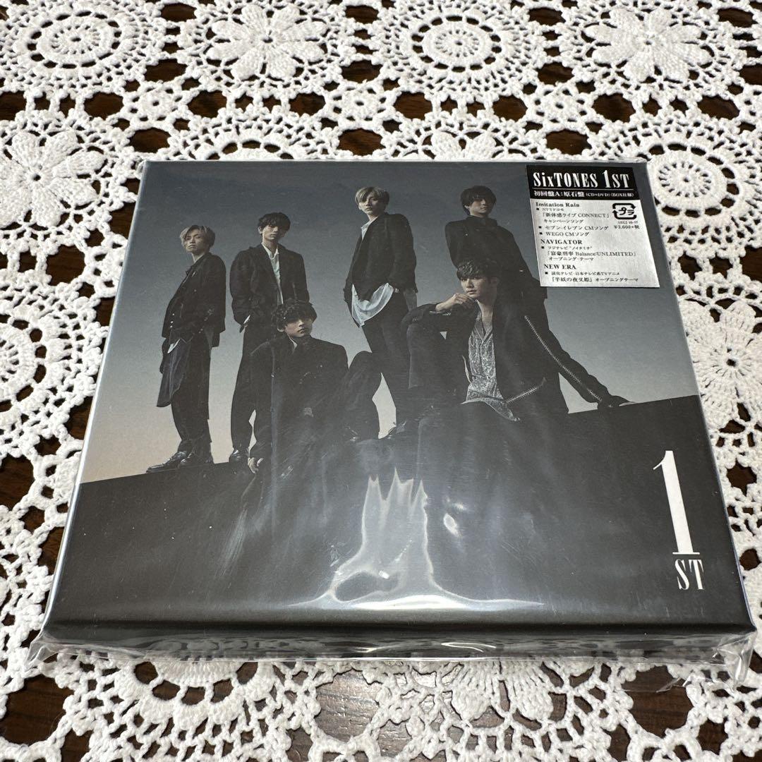 

[USED] SixTONES 1ST First Edition A (Rough Stone Edition)