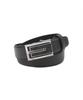 Benobelo Derby Embossed Cowhide Check Square Automatic Belt Black_Bmg1Acb1108K1