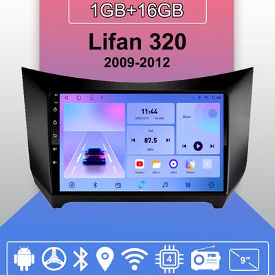 Car Radio Android Auto Carplay For Lifan 320 2009-2012 Multimedia Player Head Unit Stereo GPS Navigation BT WIFI 1+16GB
