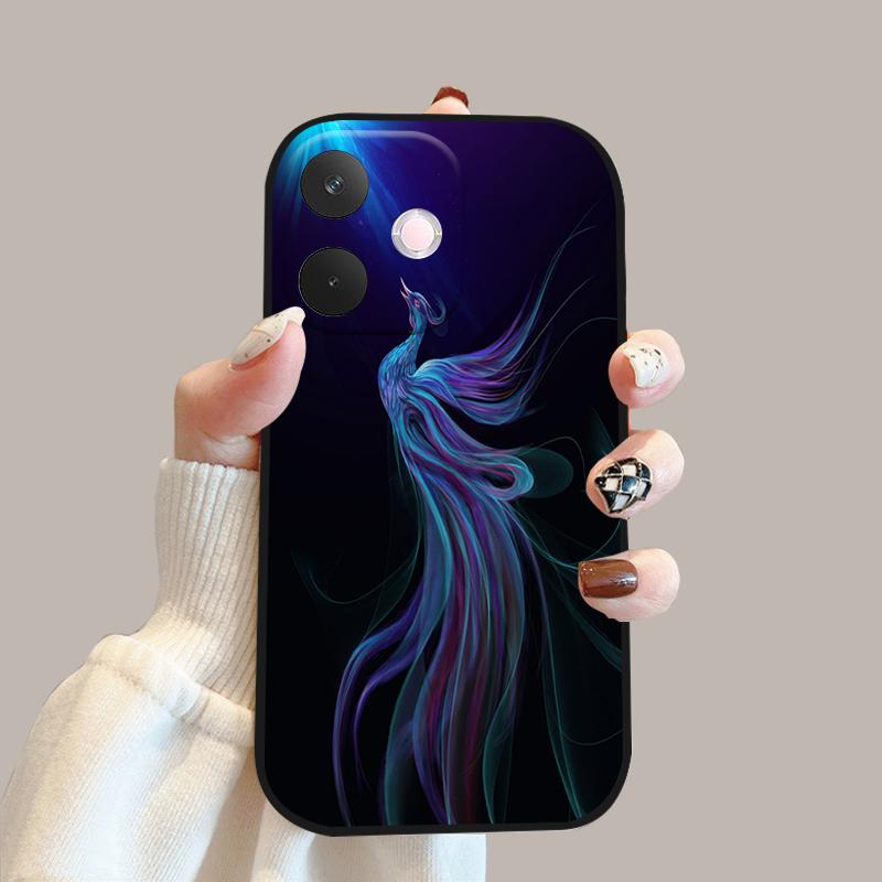 Dla Oppo A5 Pro 5G Miękkie Etui Kwiaty Moda Silikonowe TPU Zderzak Telefonu Pokrowiec Dla Oppo A 5 Pro 5G Urocze Ochronne Etui Fundas