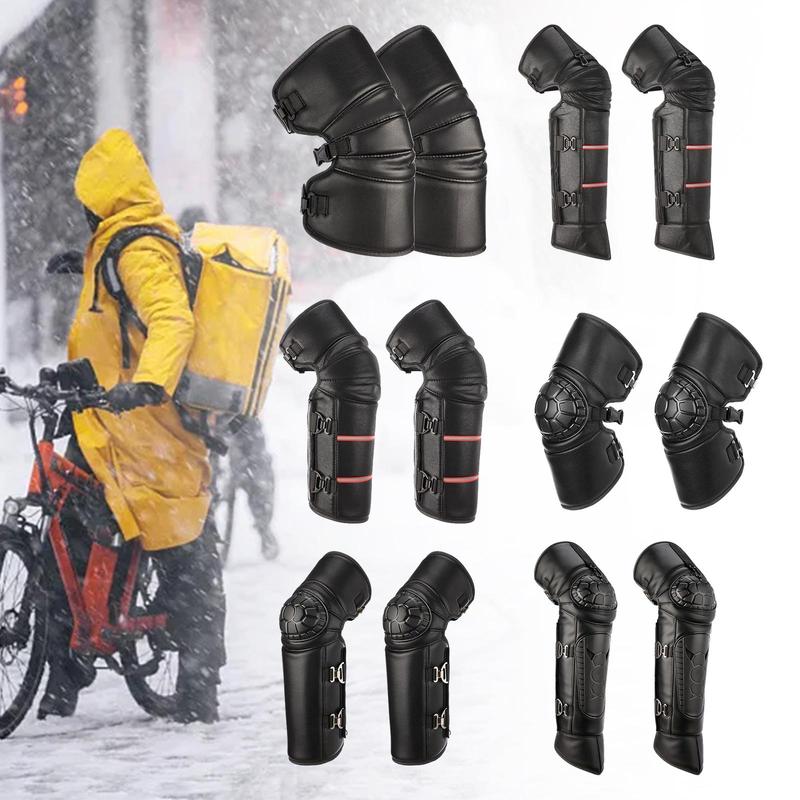 

Motorcycle Knee Guards for Cold Weather Activities And Sports Style C
