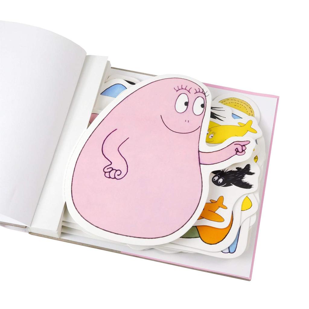 Barbapapa Greeting Life Vyřezávaná pohlednicová kniha BBZ-227